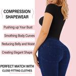Load image into Gallery viewer, Seamless Shapewear Bodysuit for Women - Women&#39;s Short Sleeve Seamless bodyshaper Thong Bodysuit…
