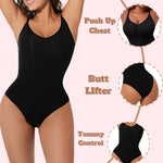 Load image into Gallery viewer, Seamless bodyshaper suit for Women - Full Body Shapewear Seamless Round Neck
