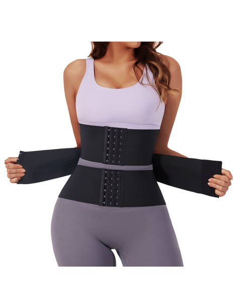 Triple Trainer latex waist trainer for lower tummy control